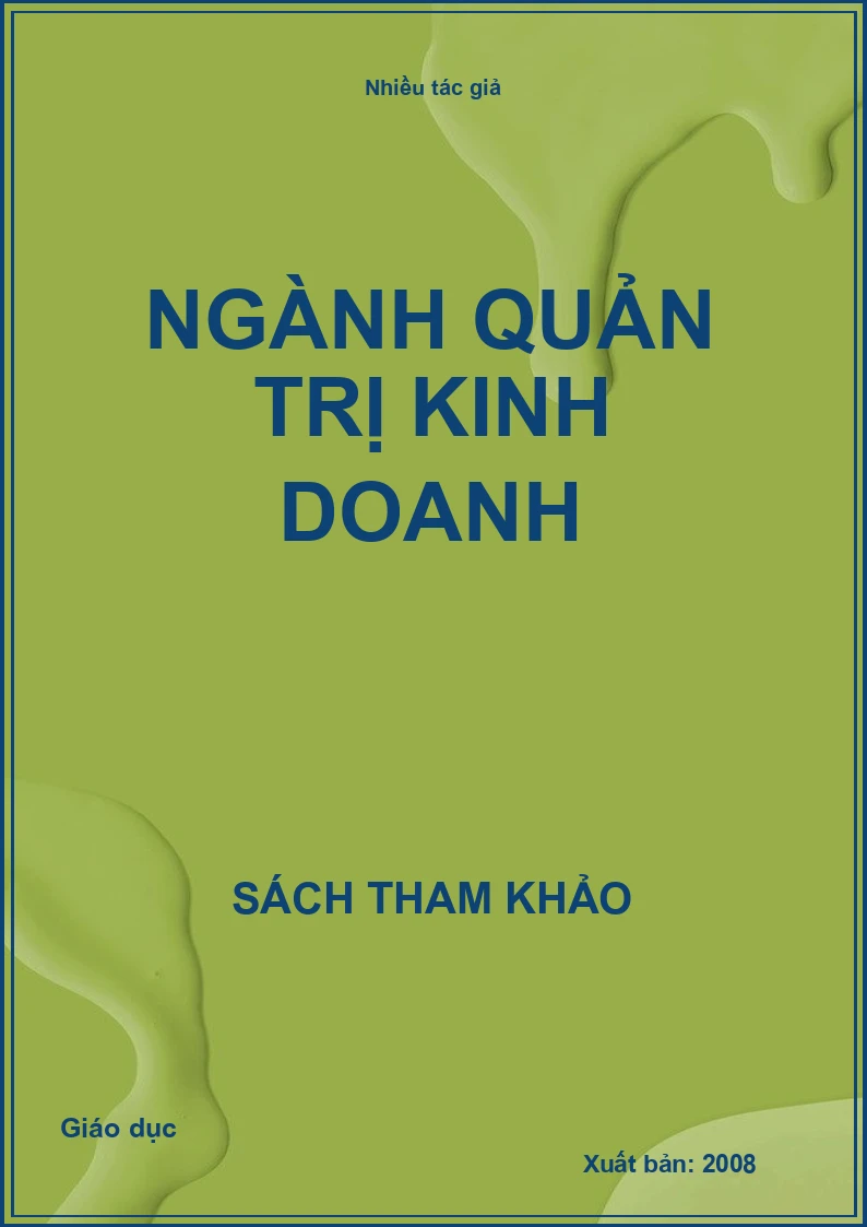 Ngành Quản trị kinh doanh