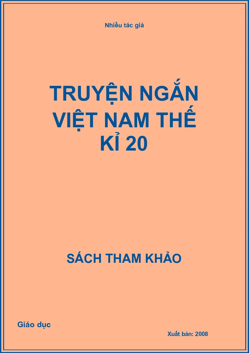 Truyện ngắn Việt Nam Thế kỉ 20