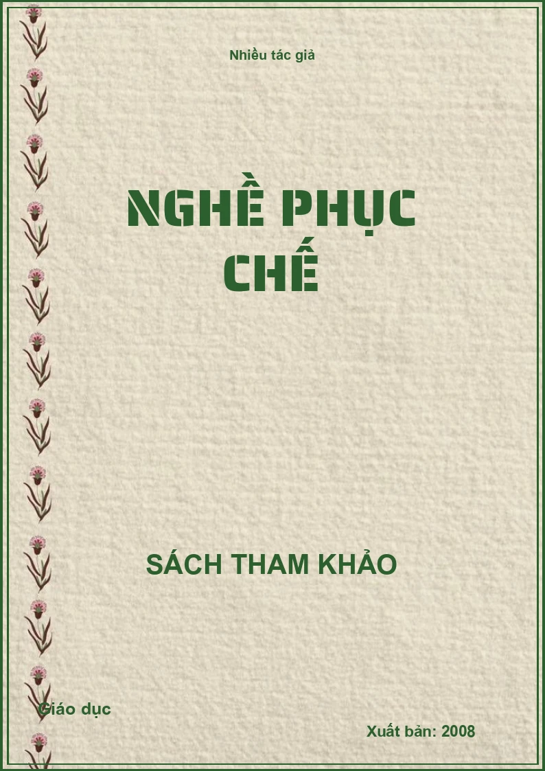 Nghề Phục chế