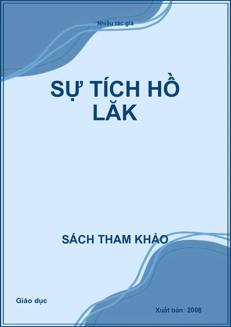 Sự tích hồ lăk