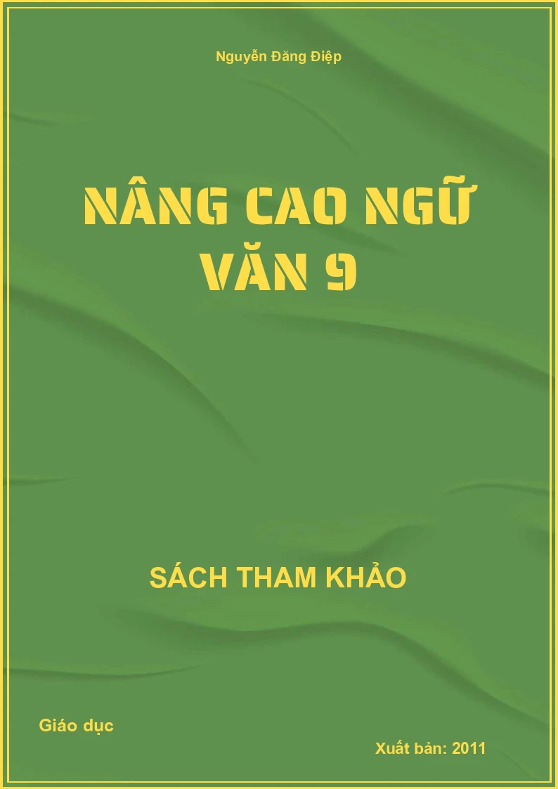 Nâng cao Ngữ văn 9