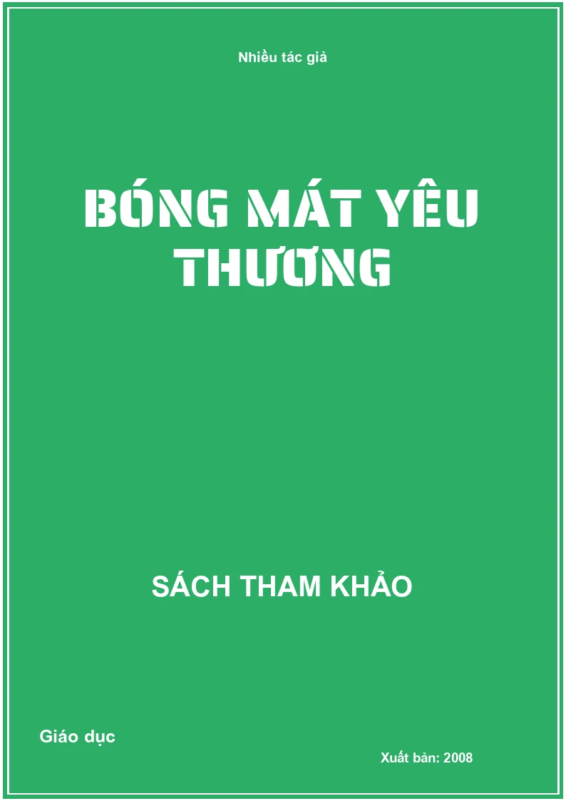 Bóng mát yêu thương