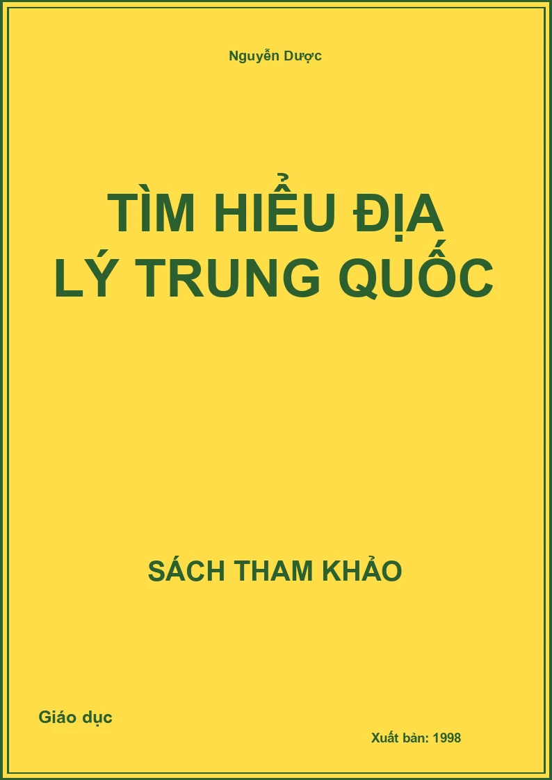 Tìm hiểu địa lý Trung Quốc