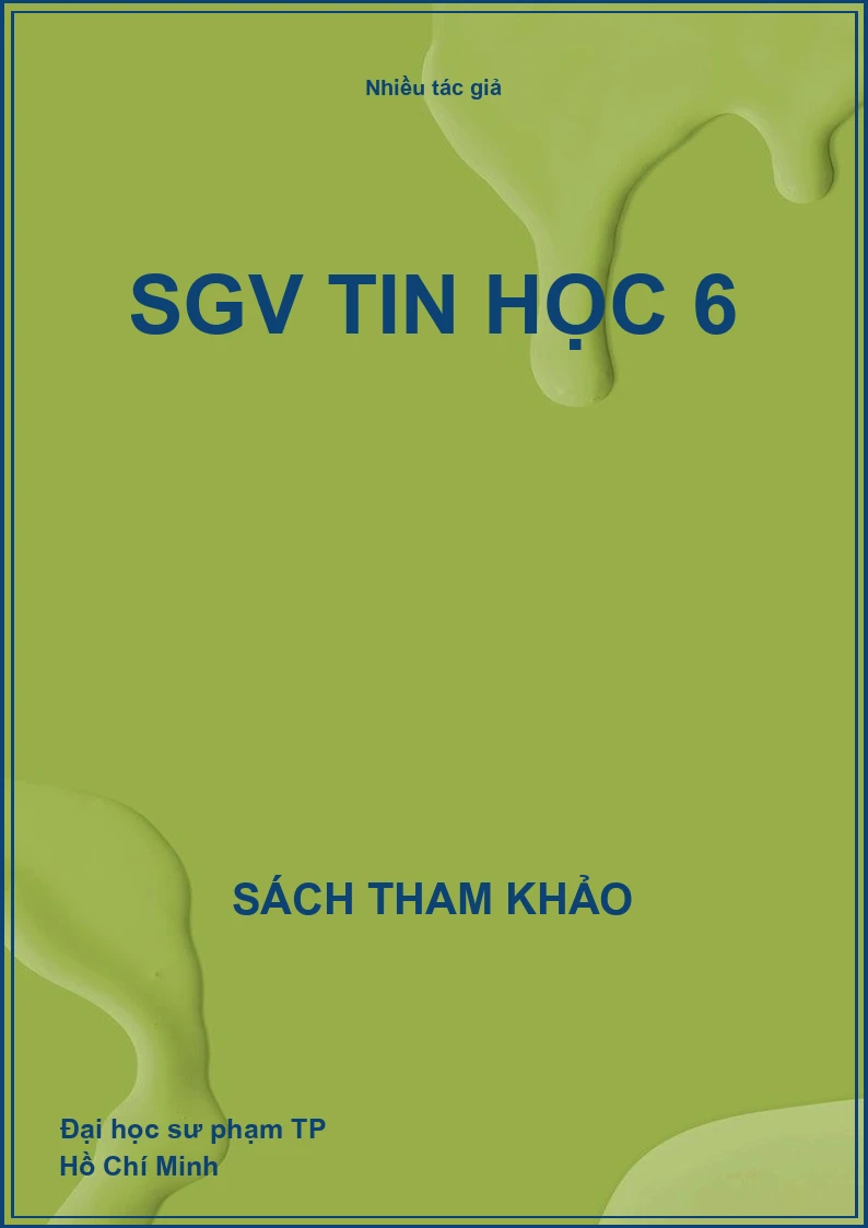 SGV Tin học 6