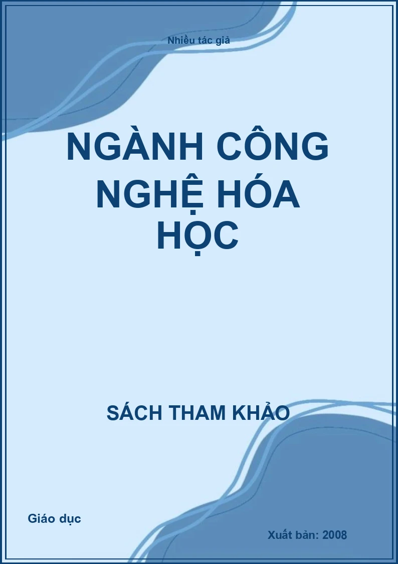Ngành Công nghệ Hóa học