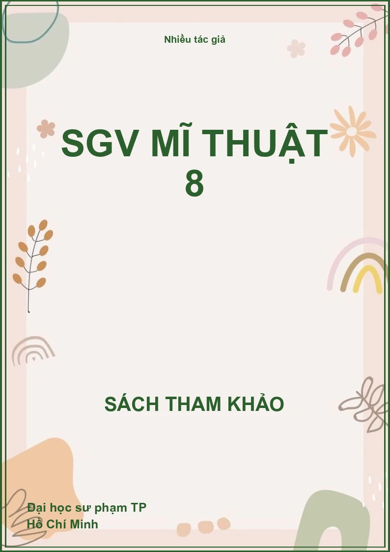 SGV Mĩ thuật 8
