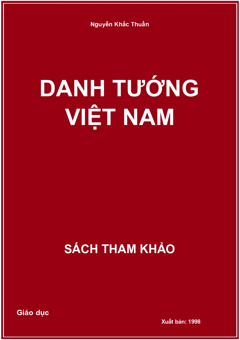 Danh tướng Việt Nam