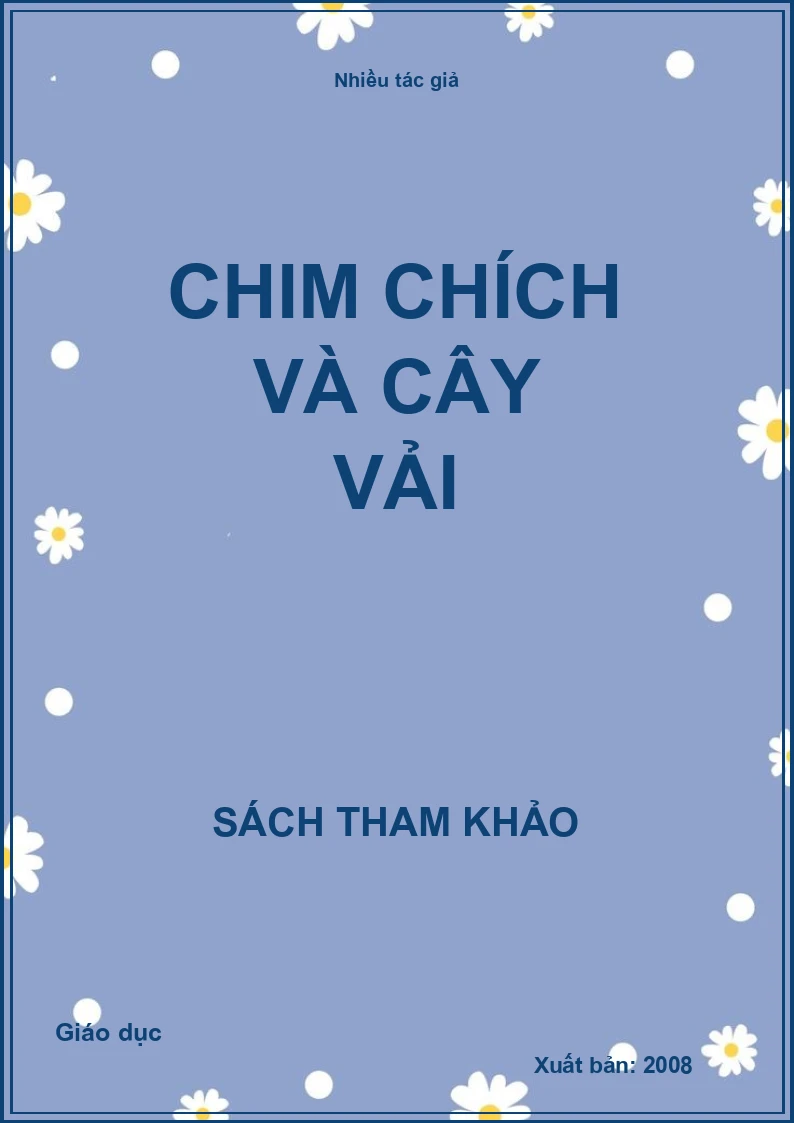 Chim chích và cây vải