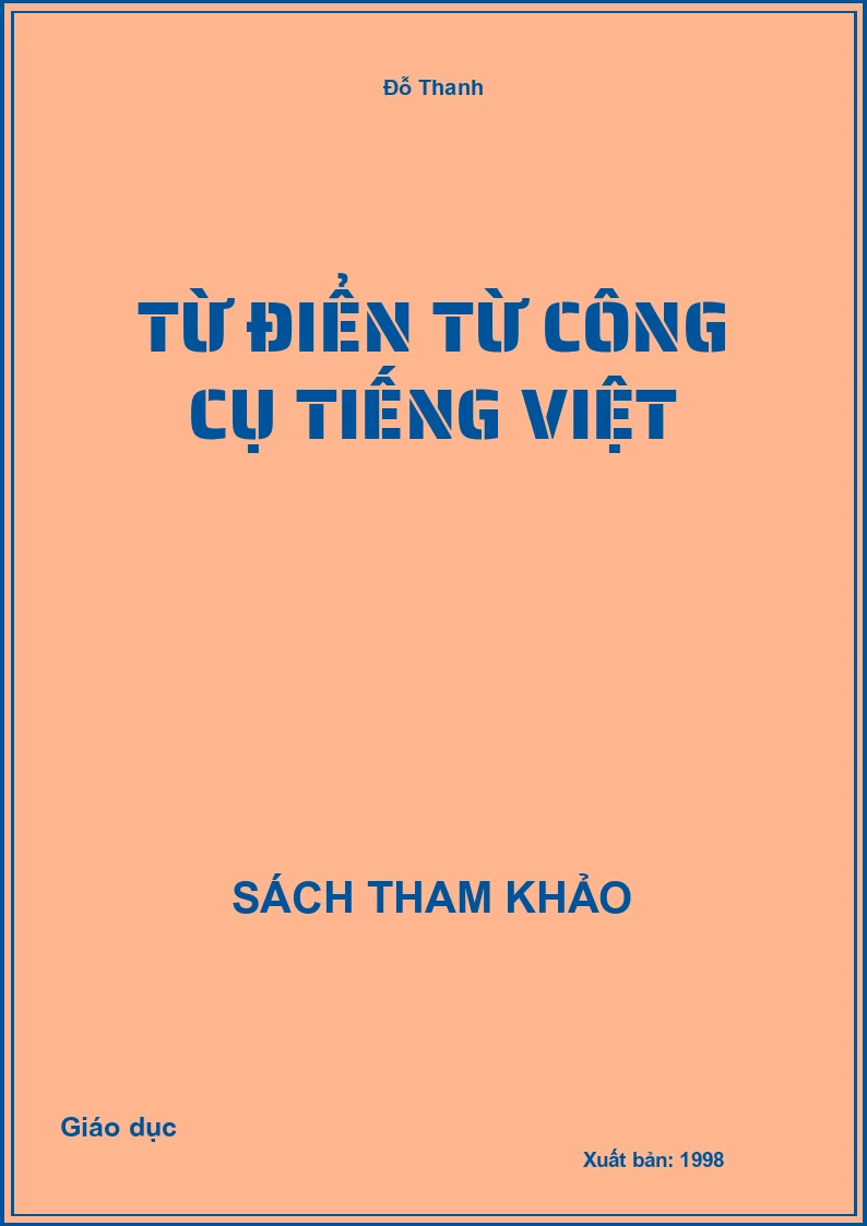 Từ điển từ công cụ tiếng việt