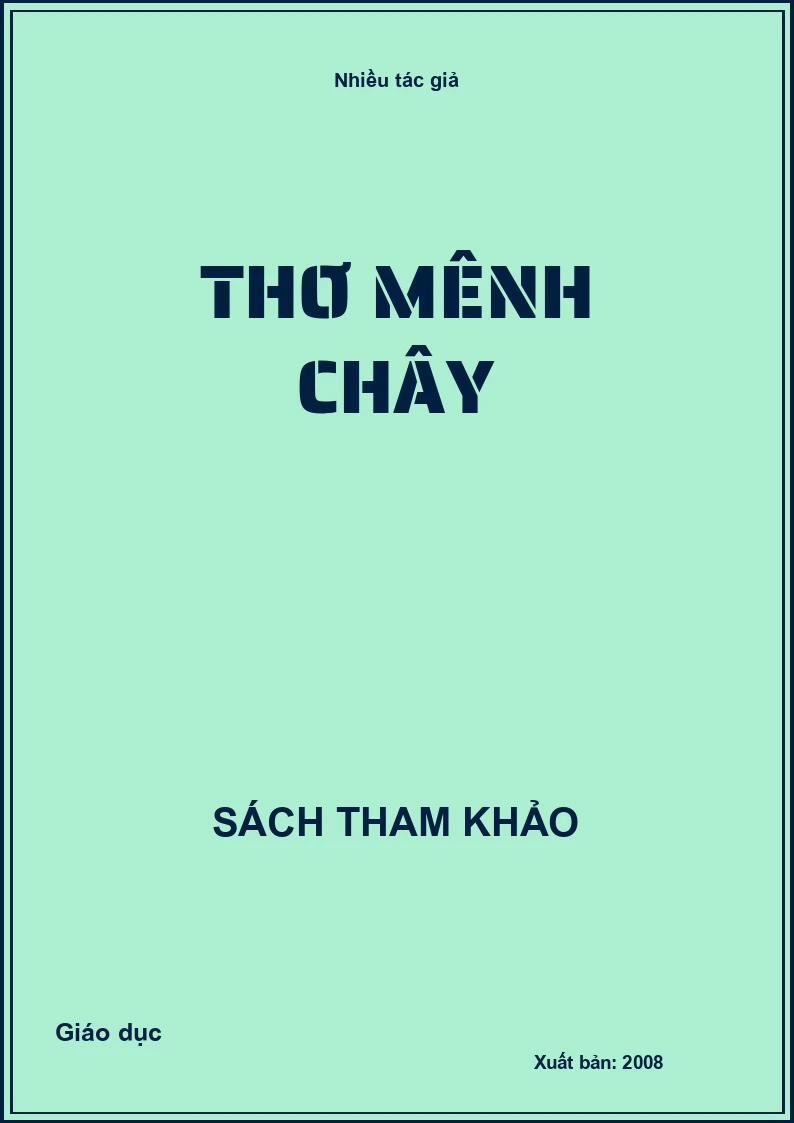 Thơ Mênh Chây
