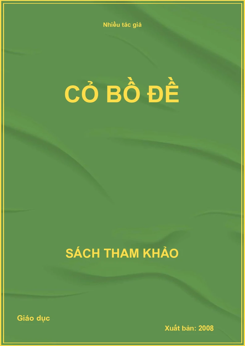Cỏ bồ đề