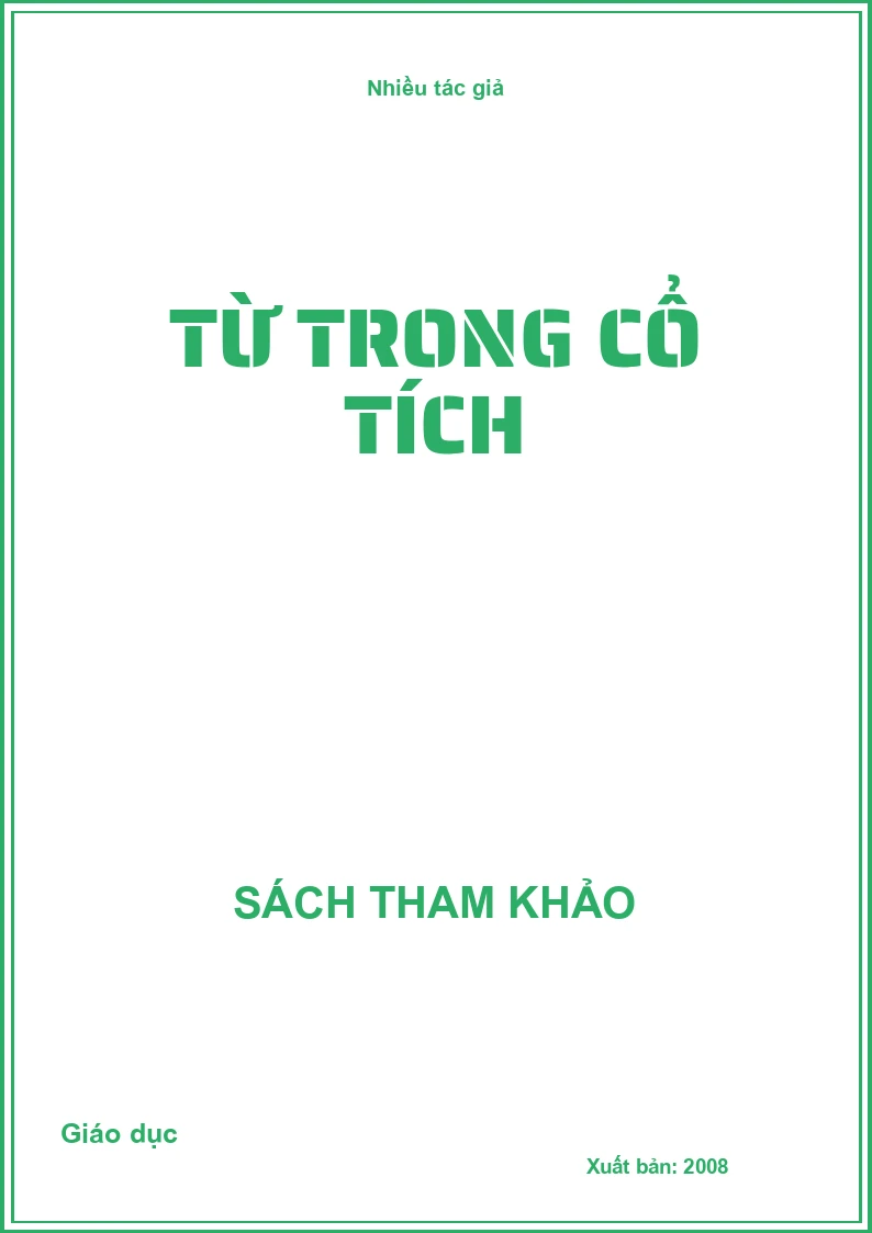 Từ trong cổ tích