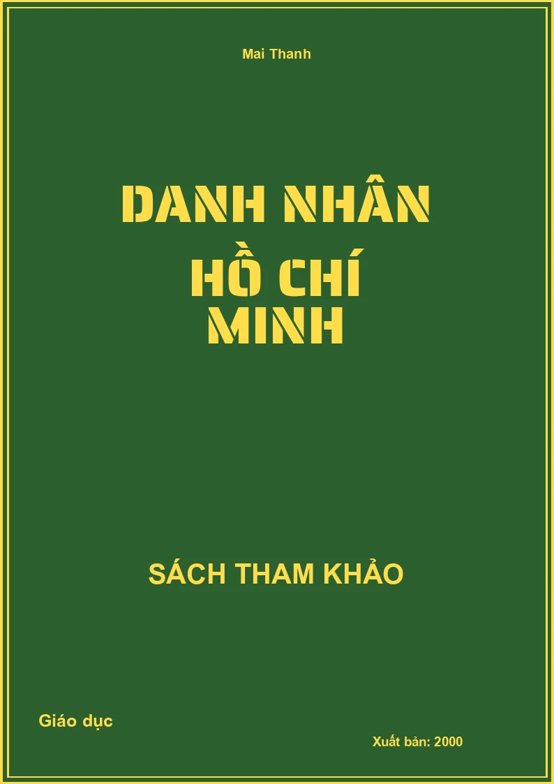 Danh Nhân Hồ Chí Minh