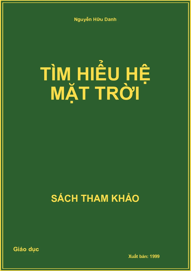 Tìm hiểu hệ mặt trời