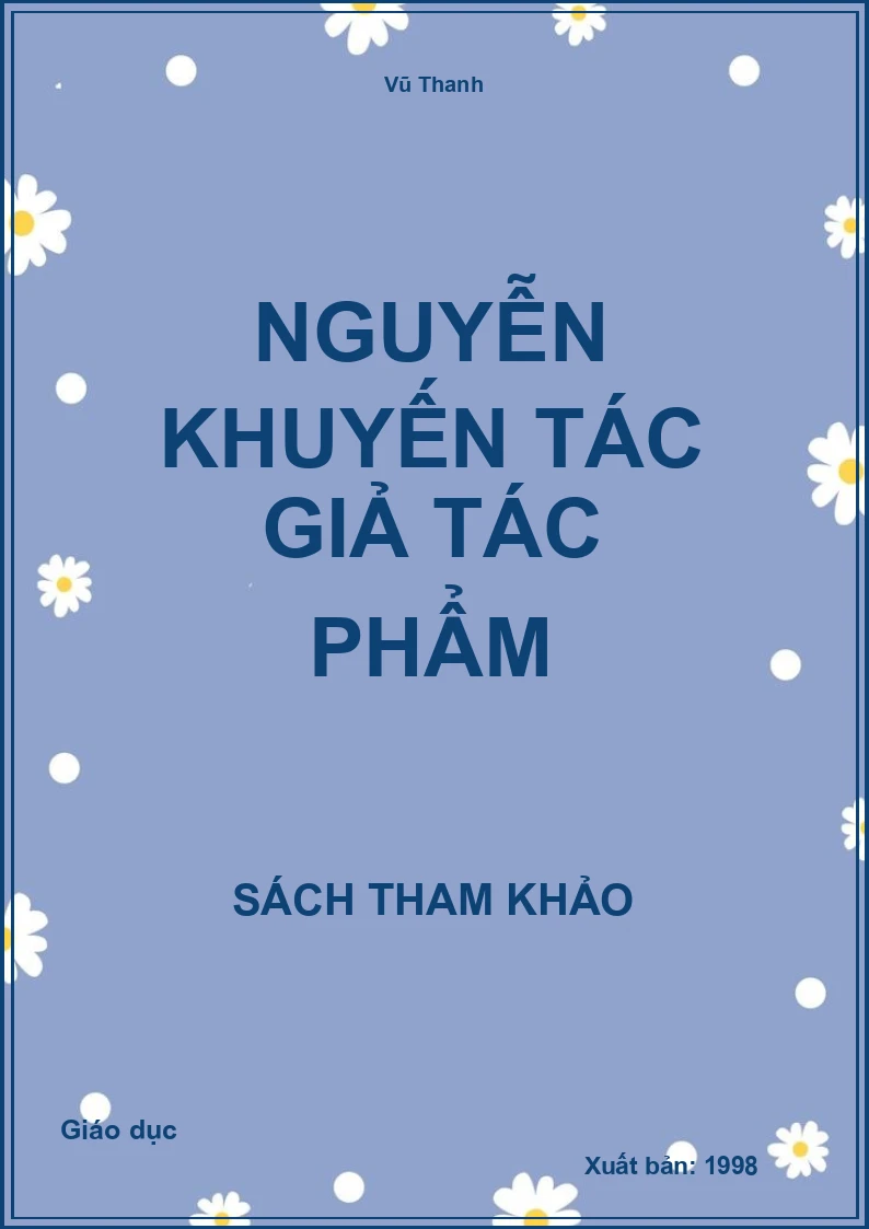 Nguyễn Khuyến tác giả tác phẩm