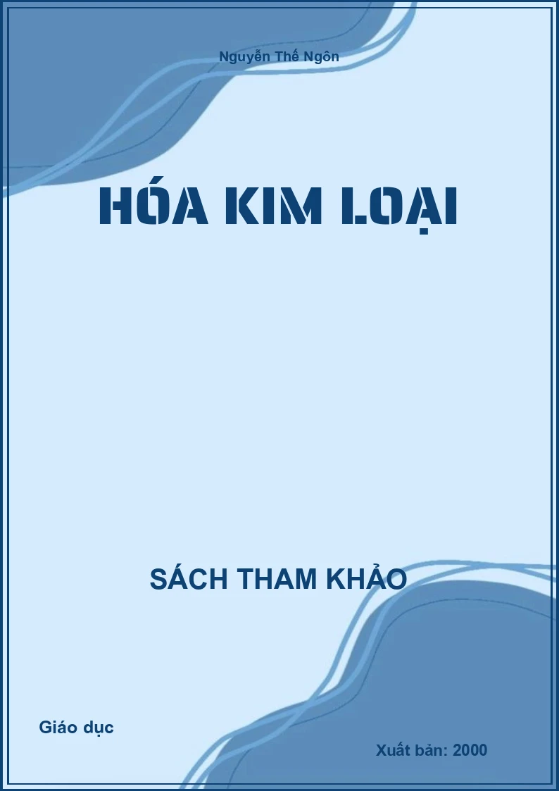 Hóa kim loại