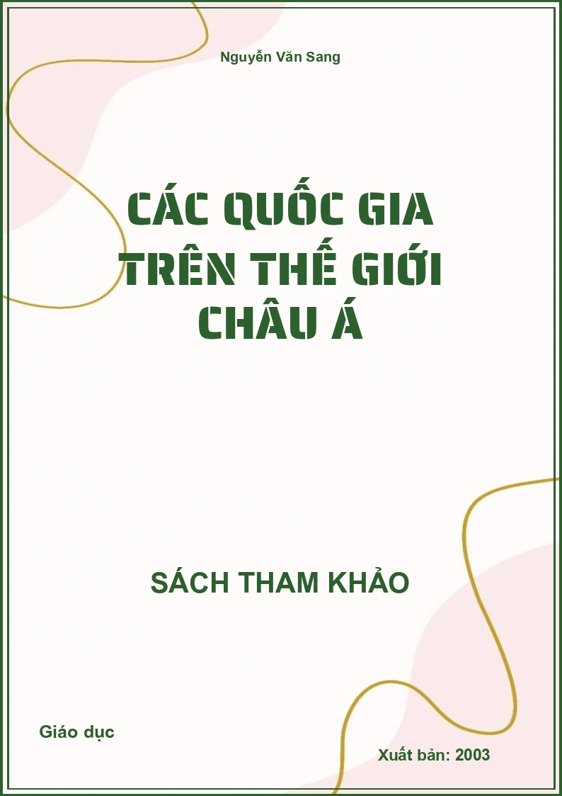 Các quốc gia trên thế giới Châu Á