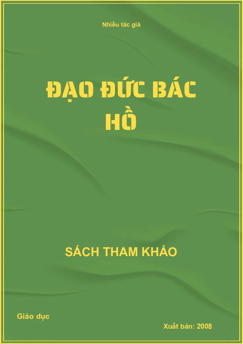Đạo đức Bác Hồ