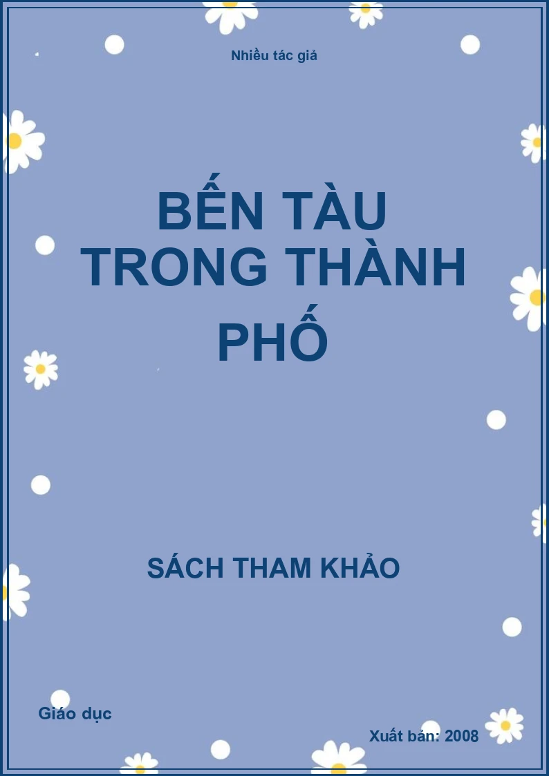 Bến tàu trong thành phố