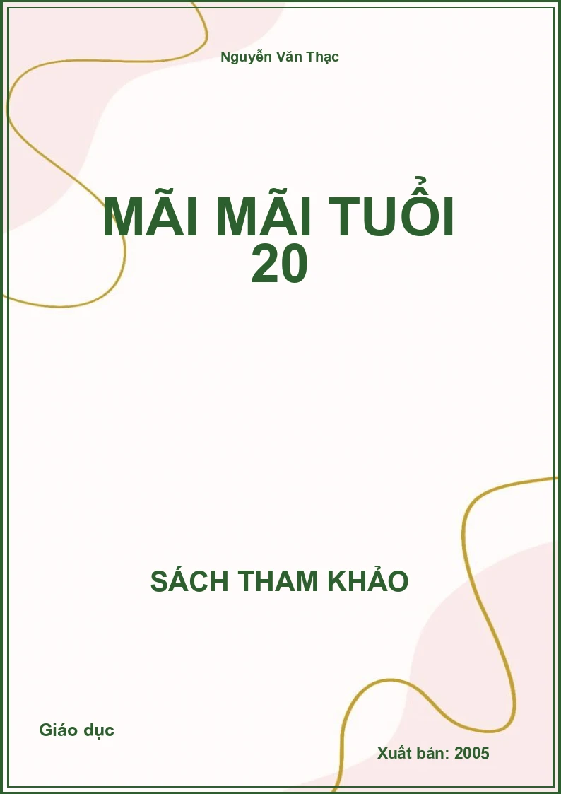 Mãi mãi tuổi 20