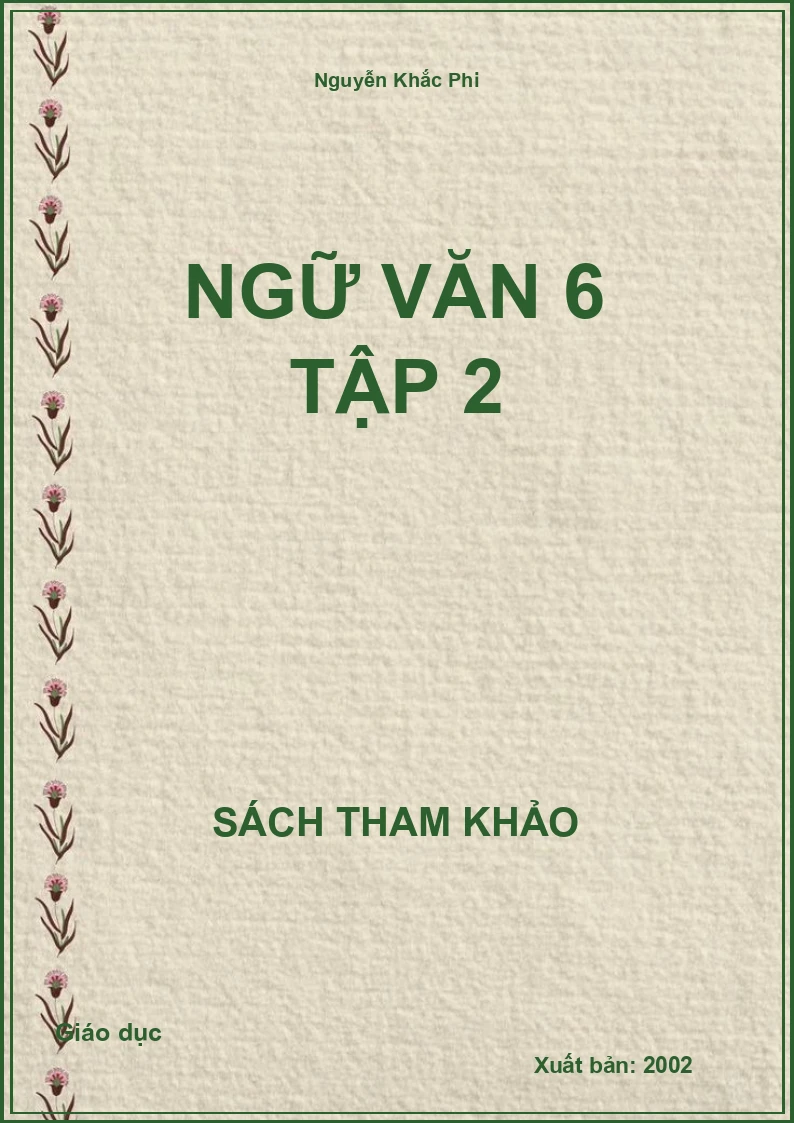 Ngữ văn 6 Tập 2