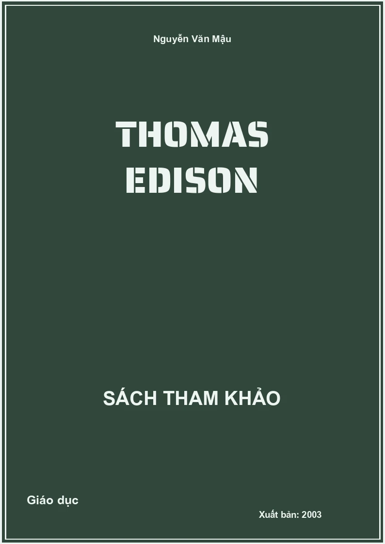 Thomas Edison