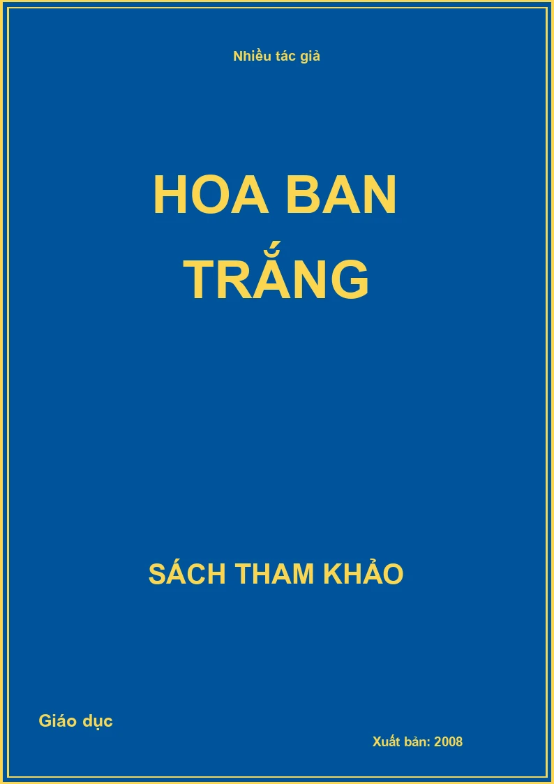 Hoa ban trắng