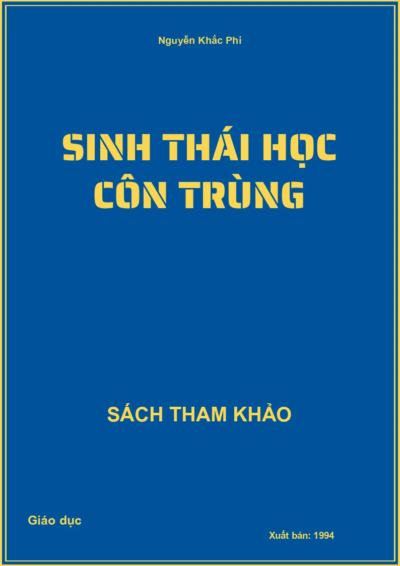 Sinh thái học côn trùng