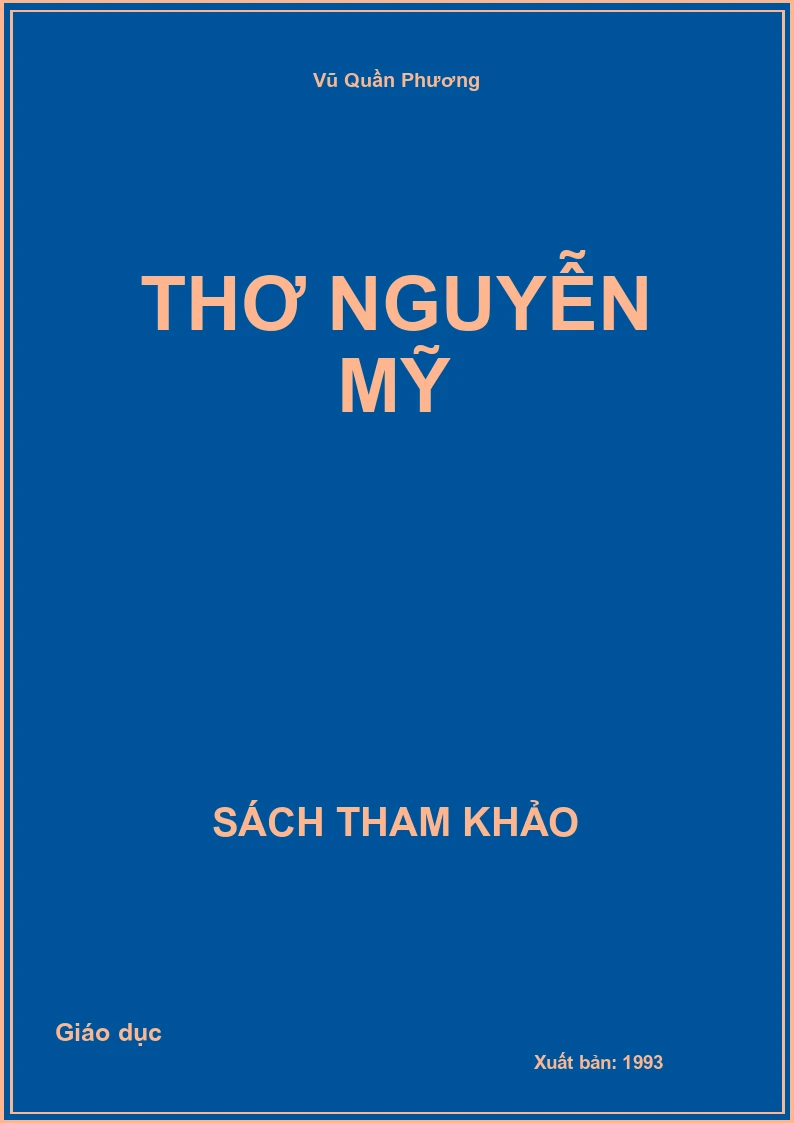 Thơ Nguyễn Mỹ