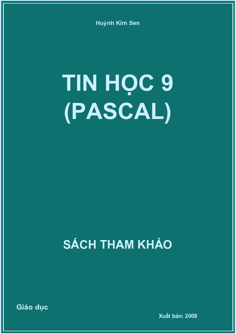 Tin học 9 (pascal)