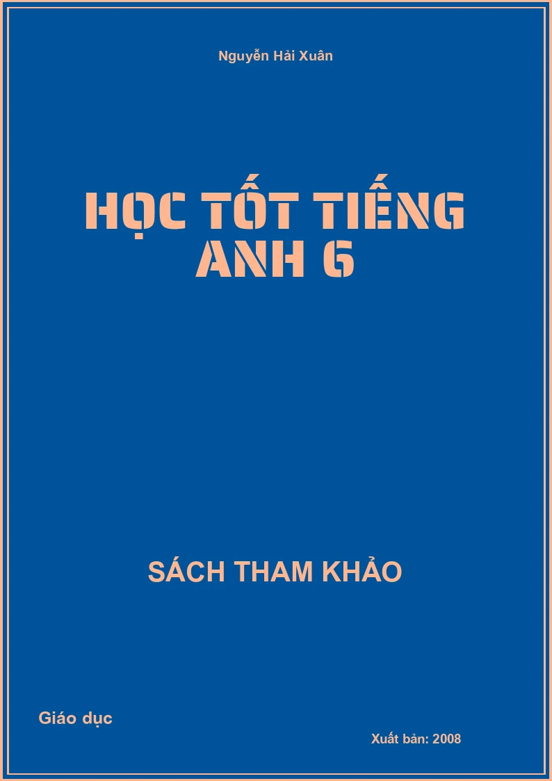 Học tốt Tiếng anh 6