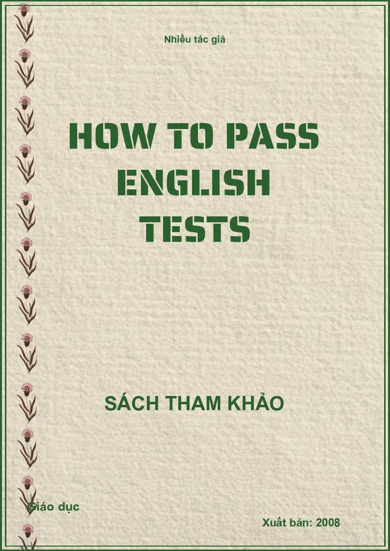 How to Pass English Tests