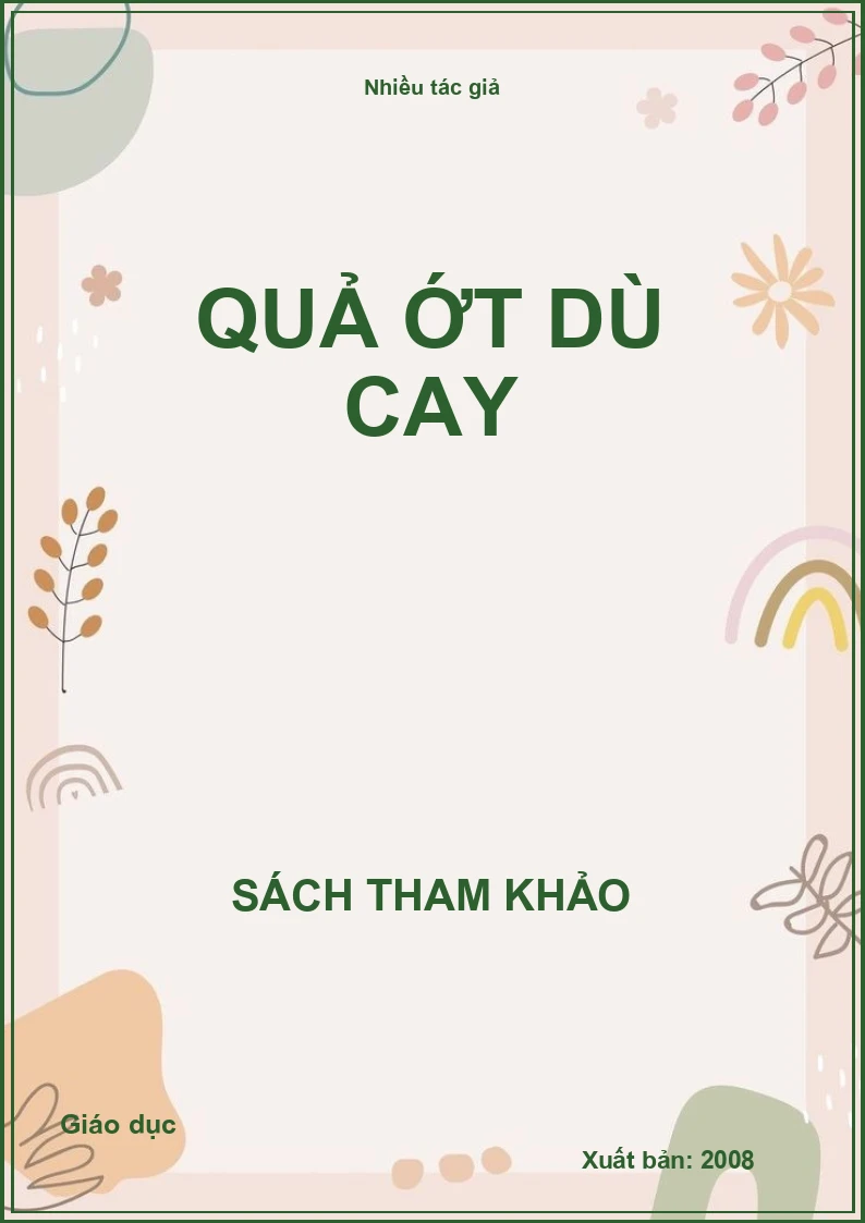 Quả ớt dù cay
