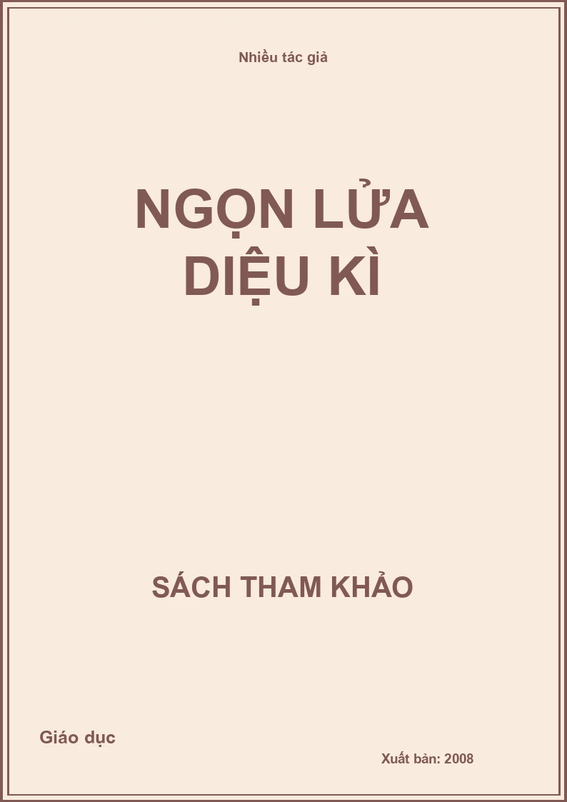 Ngọn lửa diệu kì