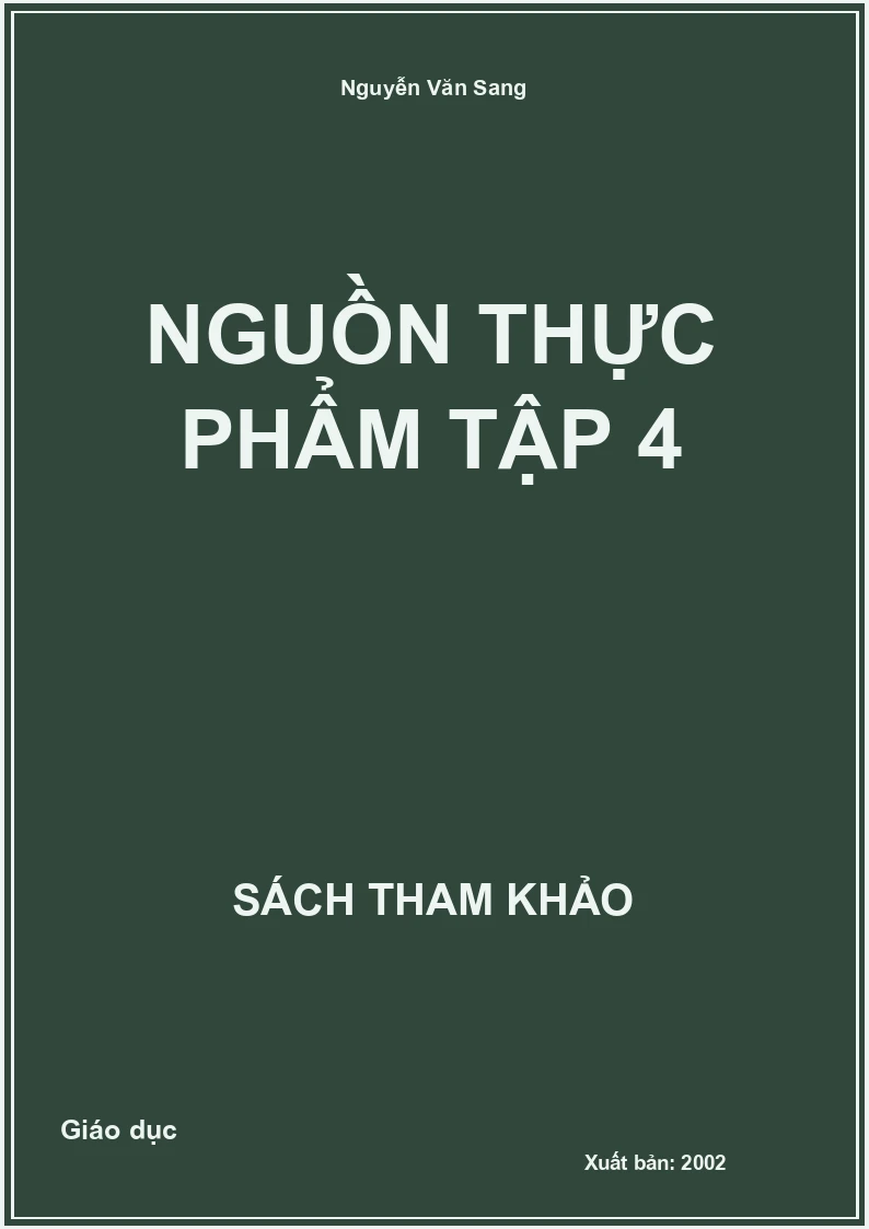 Nguồn thực phẩm Tập 4