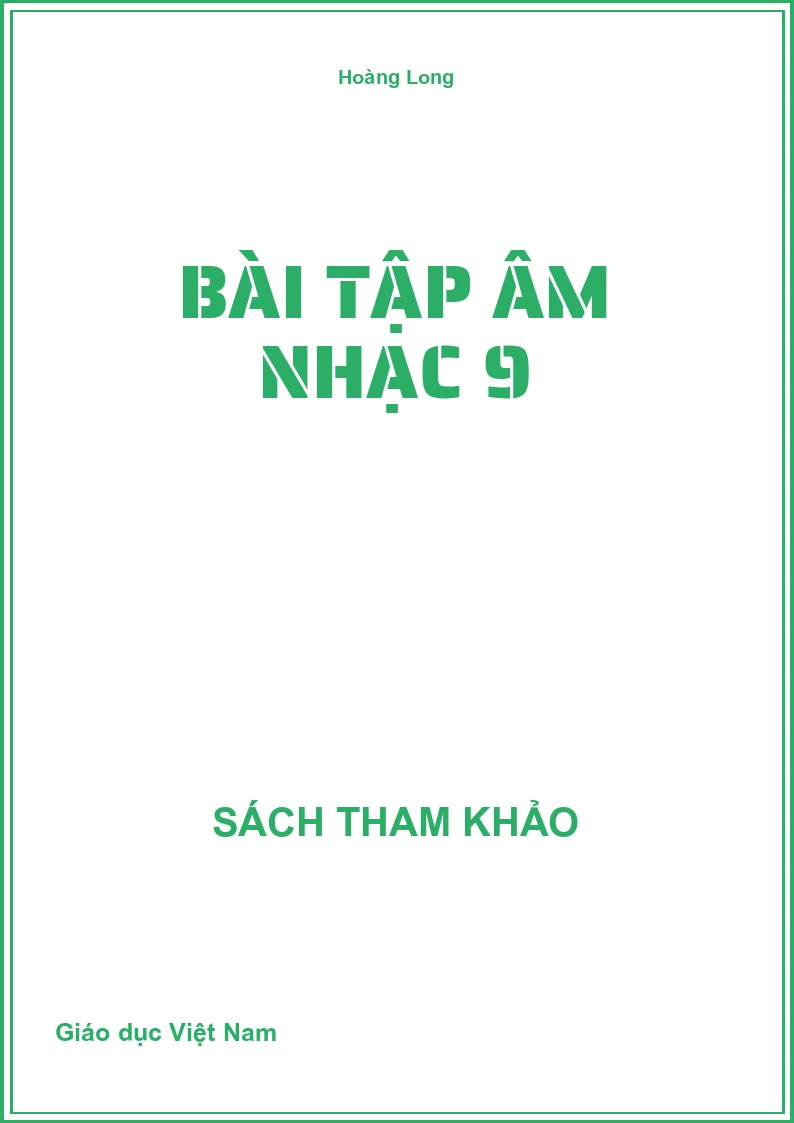 Bài tập Âm nhạc 9