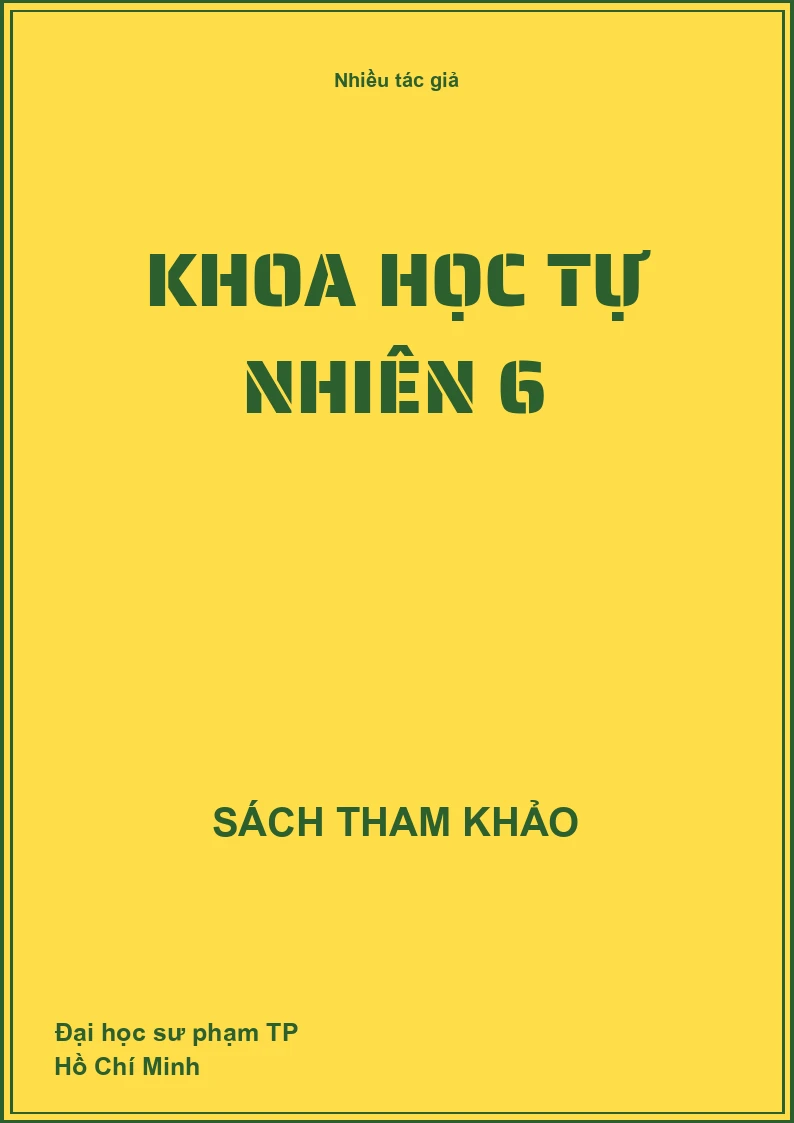 Khoa học tự nhiên 6