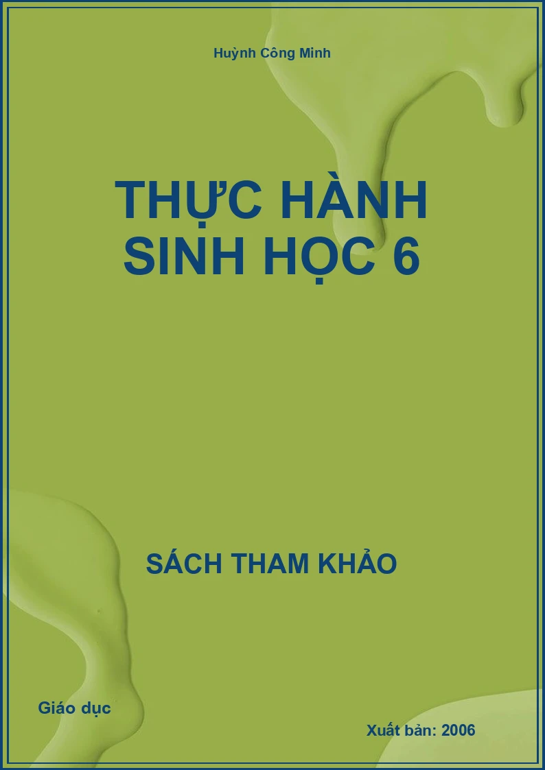 Thực hành Sinh học 6