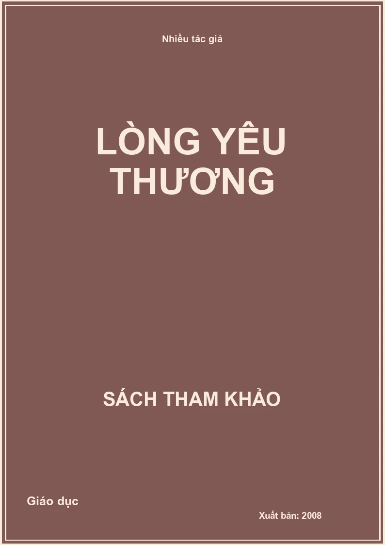 Lòng yêu thương