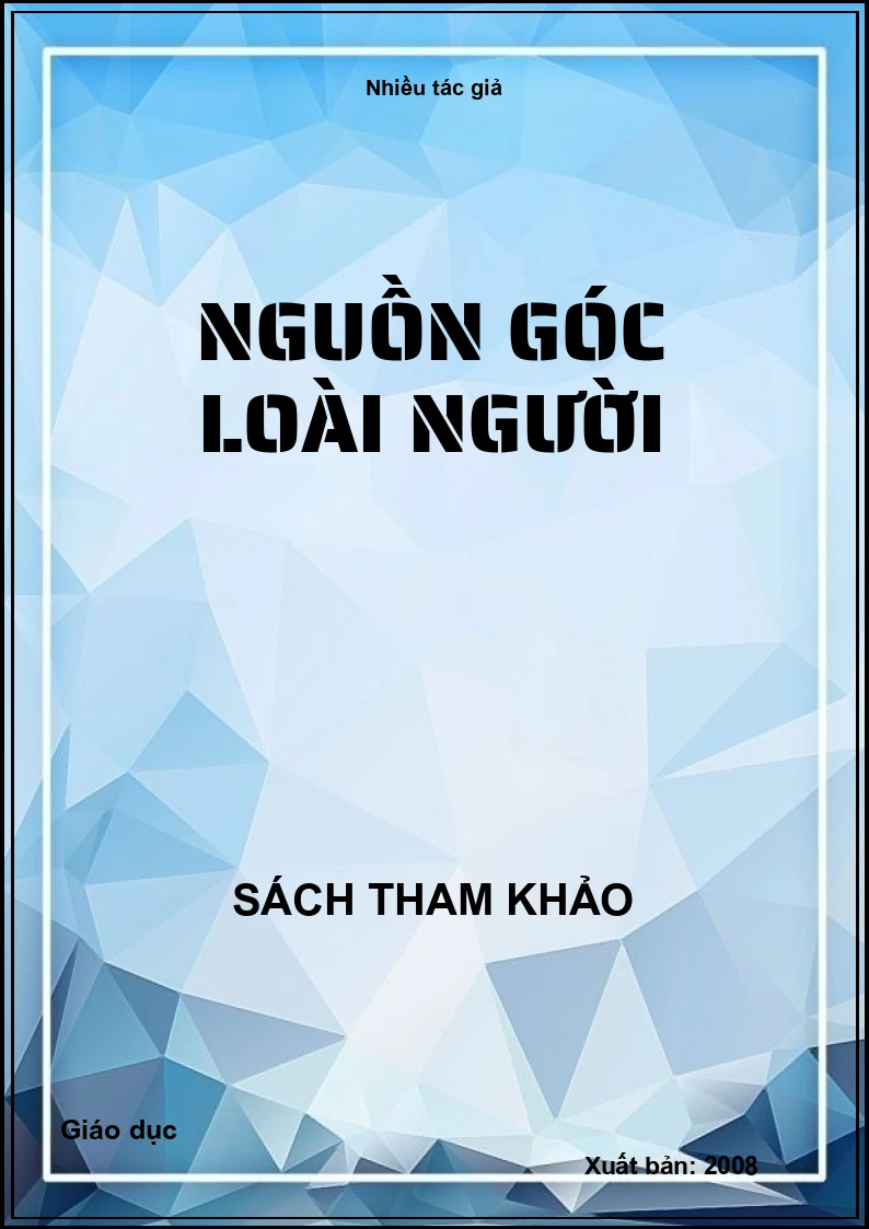 Nguồn gốc loài người
