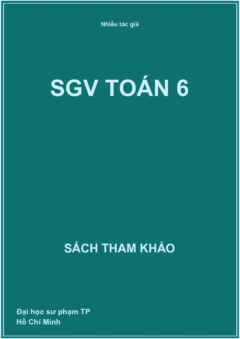 SGV Toán 6