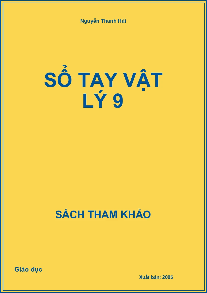 Sổ tay Vật lý 9