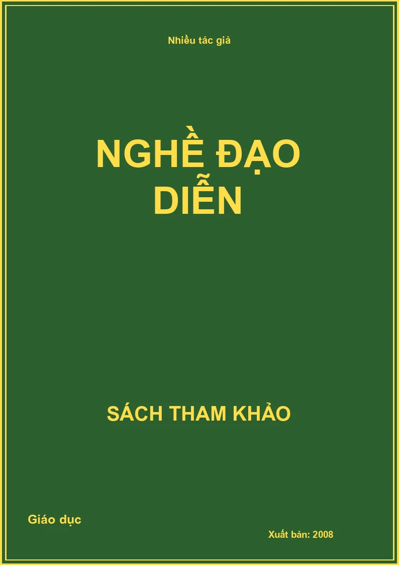 Nghề Đạo diễn
