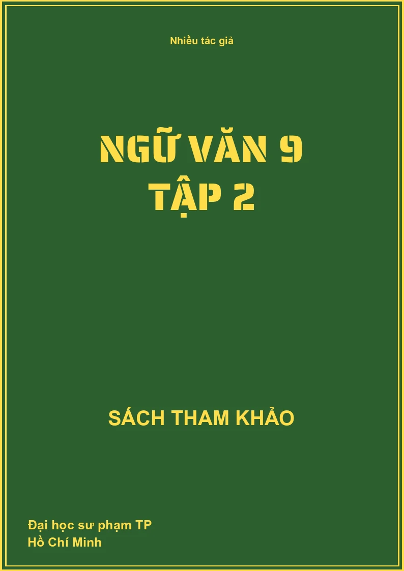 Ngữ văn 9 Tập 2