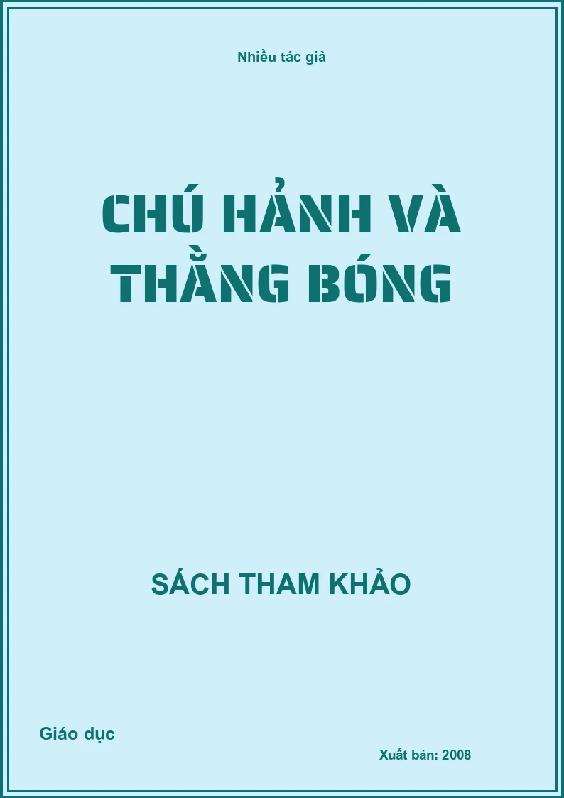 Chú Hảnh và thằng Bóng