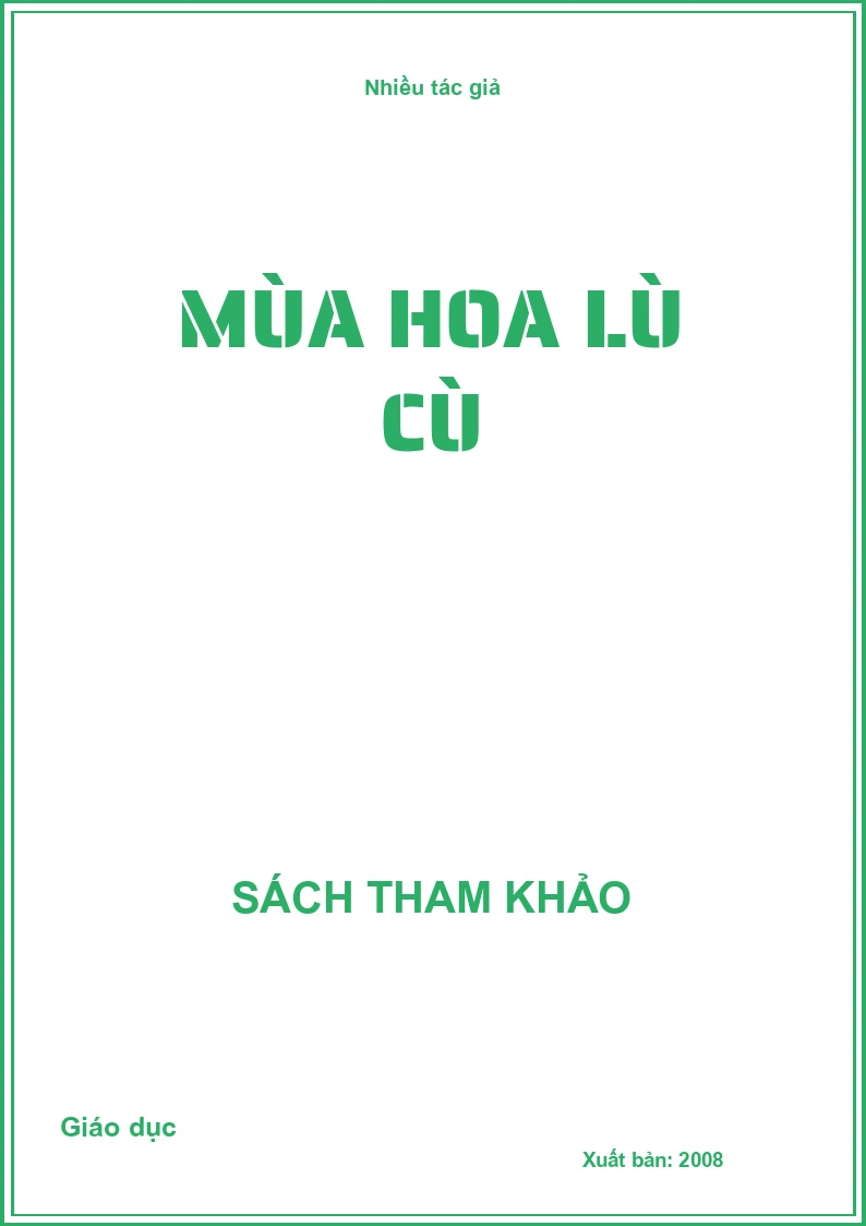 Mùa hoa lù cù