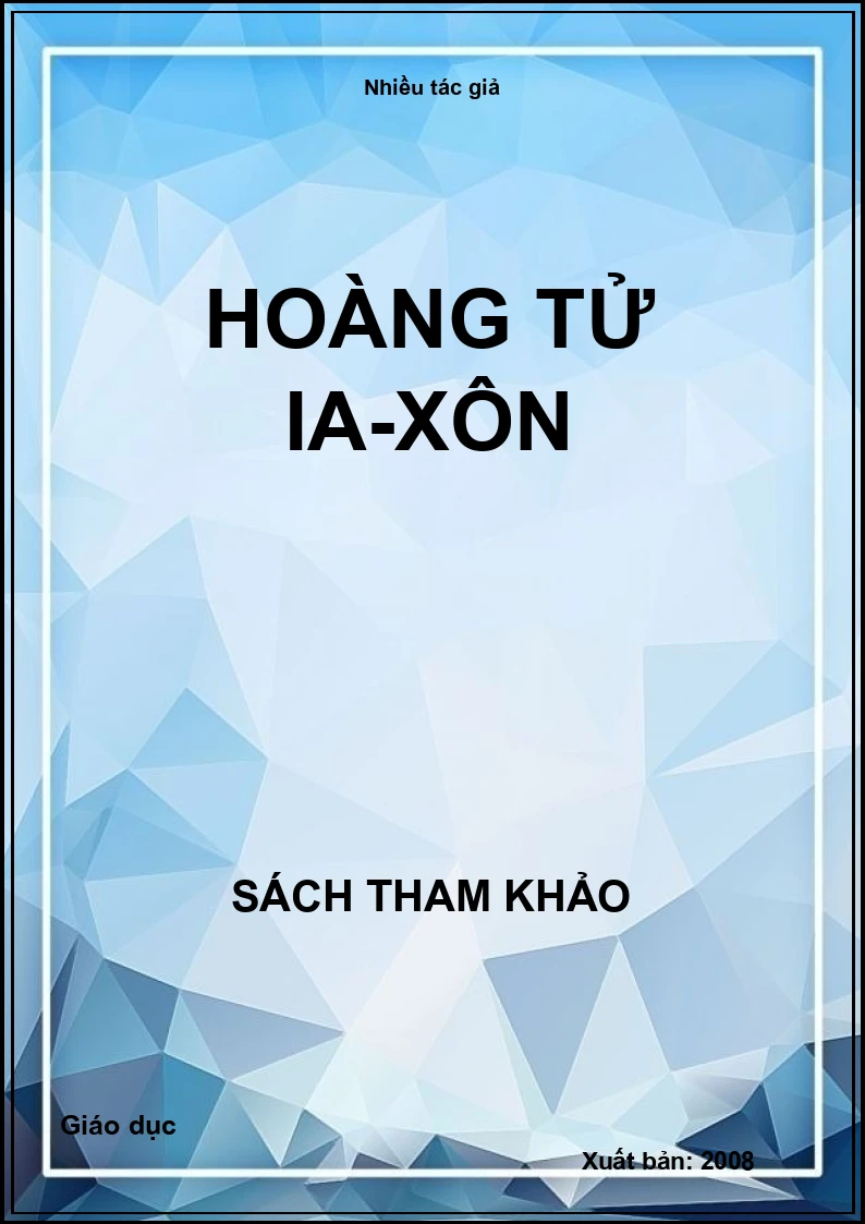 Hoàng tử IA-Xôn