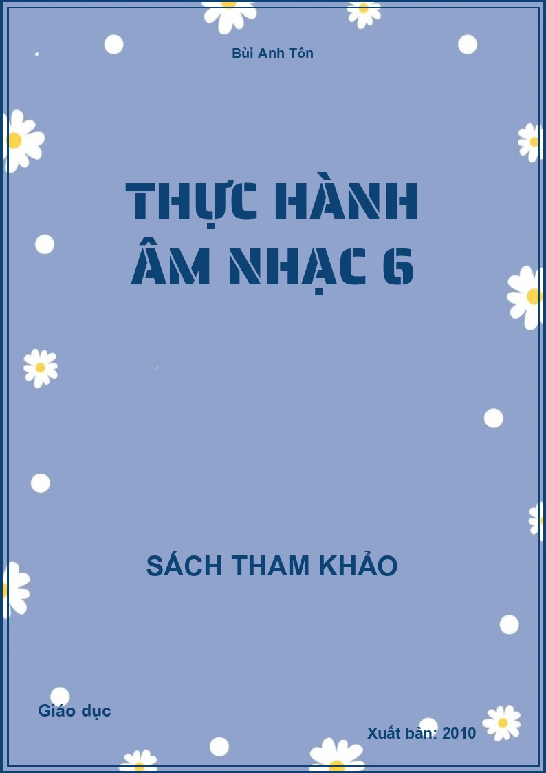 Thực hành Âm nhạc 6