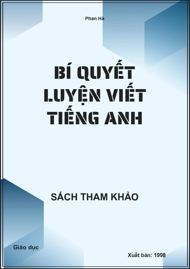 Bí quyết luyện viết Tiếng Anh