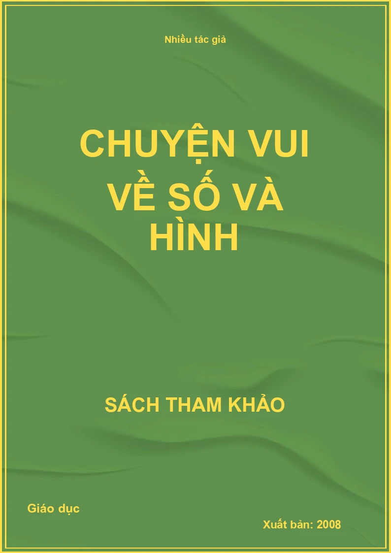 Chuyện vui về số và hình